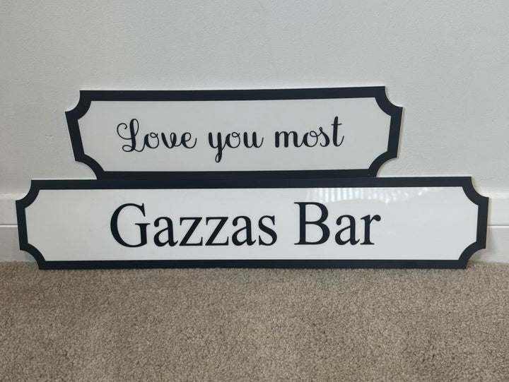 Personalised Street Sign — alternative
